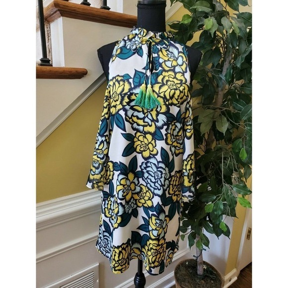 KAS New York  Floral Print Dress Size Small - Picture 11 of 11